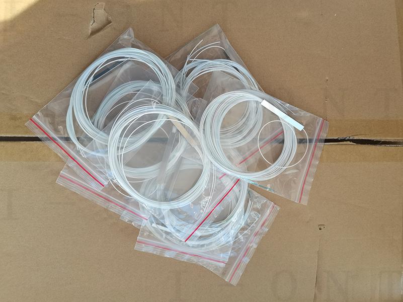 10pcs/lot 1x16 Fiber Optic PLC Splitter without Connector Cable 0.9mm Mini Blockless FBT Splitter Free shipping