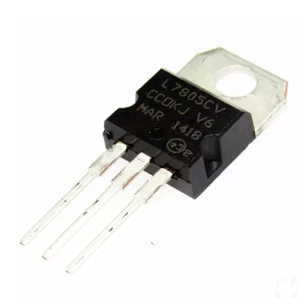 10pcs L7805CV LM7805 L7805 7805 Voltage Regulator IC 5V 1.5A TO-220 make in china