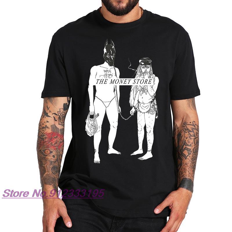 The Money Store Album Death Grips Essential T-Shirt American Experimental Hip Hop Tee Casual Summer 100% Cotton Top EU Size