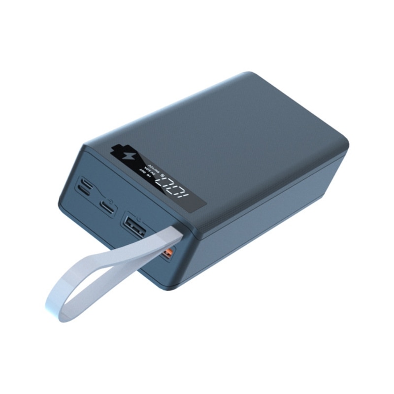 5W/10W Detachable LCD Display Battery Case 14x18650 Battery Power Bank Case DIY Battery Power Shell Wireless Charging Box Shell
