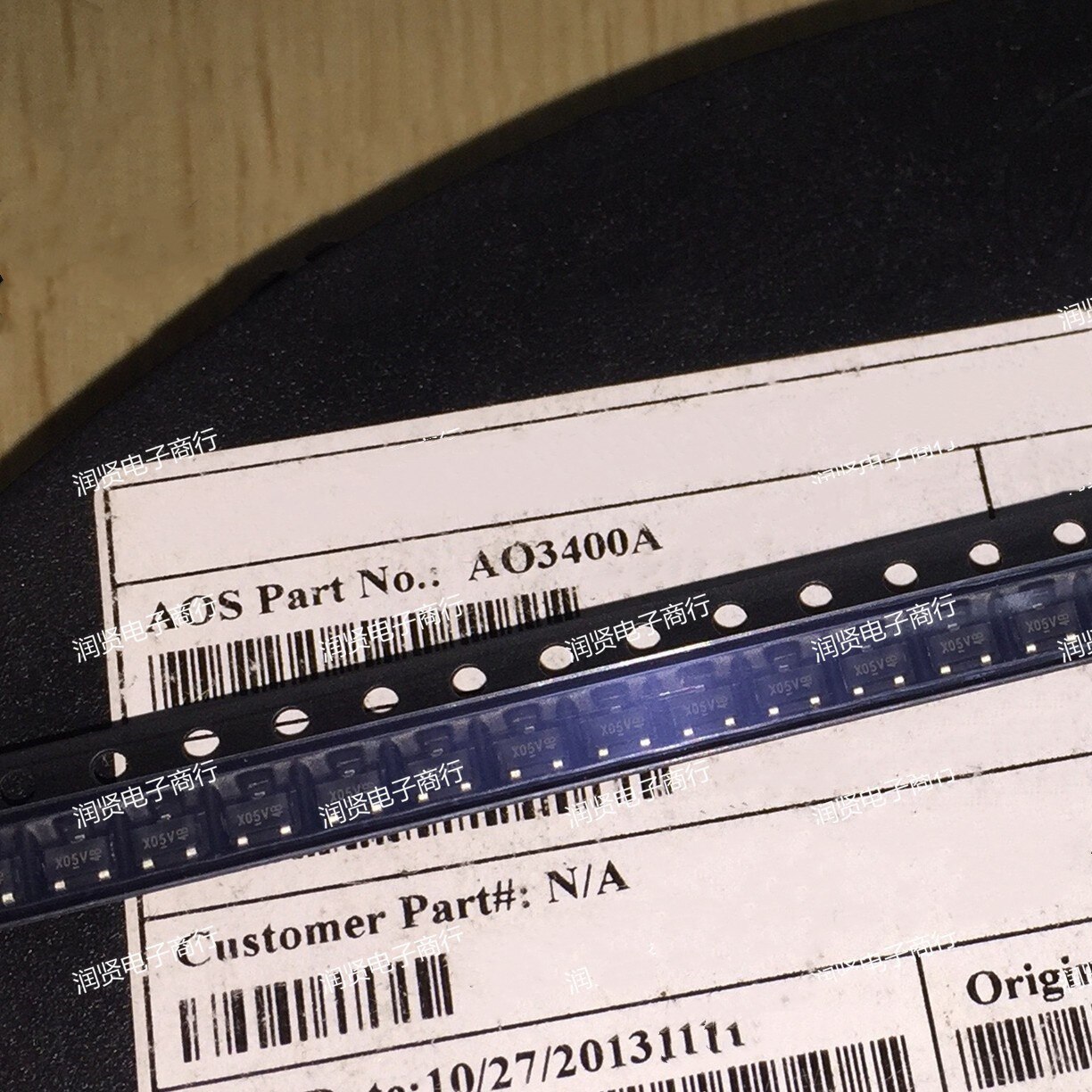 50PCS AO3400A SOT23 Brand new original