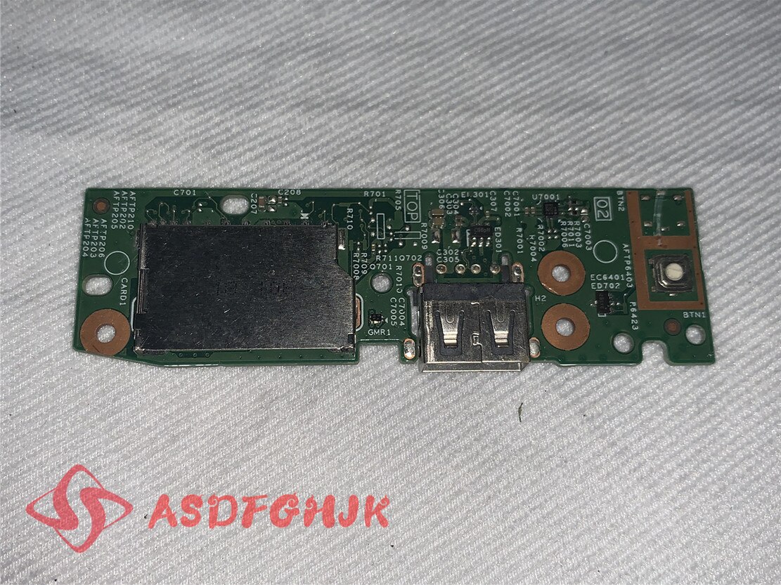 Original FOR Dell Inspiron 5481 2-in - 1 Power button USB Cardboard 9WK02 09WK02 TESED OK