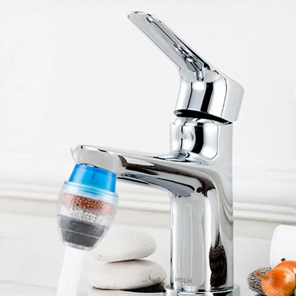 Reliable Faucet Filter Multi-stage Filtration Uniform Water Output Kitchen Appliances Faucet Water Filter for Home