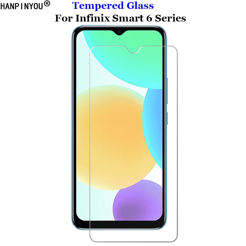 For Infinix Smart 6 Smart6 Plus Tempered Glass 9H 2.5D Premium Screen Protector Protection Film