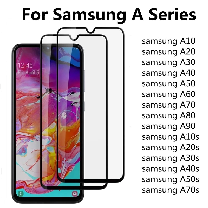 900D Tempered Glass For Samsung Galaxy A51 A50 A71 A70 A30 A10 A40 A20 S Screen Protector For Samsung A31 A80 A90 A60 A20E Glass