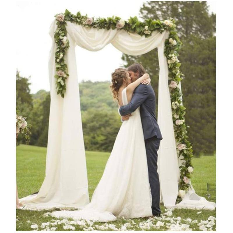 Wedding Arch Square Iron Backdrop White Stand Props Flower Rack Bridal Party Decoration Supplies