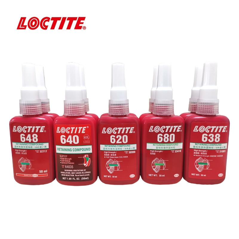 Loctite 50/250ml 601 603 609 620 638 640 641 648 680glue cylinder holding glue metal bearing accessories repair glue sealant
