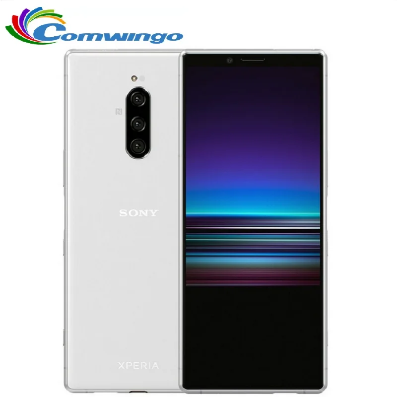 Originally unlocked Sony Xperia 1 Japanese version 64GB ROM 6GB RAM XZ4 Snapdragon 855 6.5" SONY NFC fingerprint HD camera 