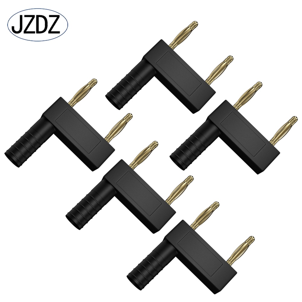 JZDZ 5pcs 2mm Banana Plug Connector Short-circuit Plug Female Terminal Couple Adapter J.20002