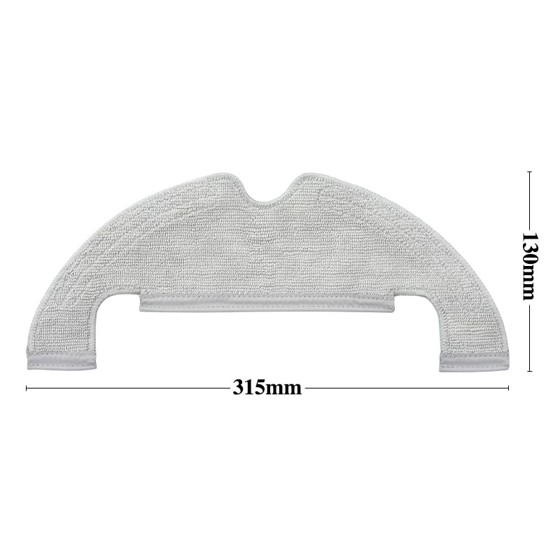 Microfiber Mop Rags Accessories For Dreame L10 PLUS/ Z10 Pro Robotic Vacuum Cleaner Mop Cloth Spare Parts Replacement