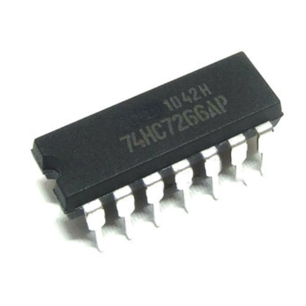 5pcs 74HC7266 DIP14 SN74HC7266N DIP-14 TC74HC7266AP DIP 74HC7266N MM74HC7266N MC74HC7266N QUADRUPLE 2 INPUT EXCLUSIVE MOR GATES