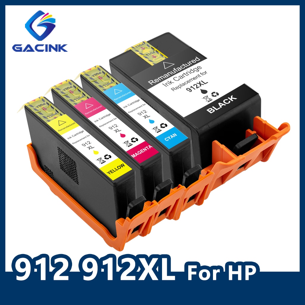 GACINK 912 912XL Compatible Ink Cartridge For HP OfficeJet Pro 8012 8014 8015 8020 8022 8023 8024 8025 8026 8028 8035 8030 8010