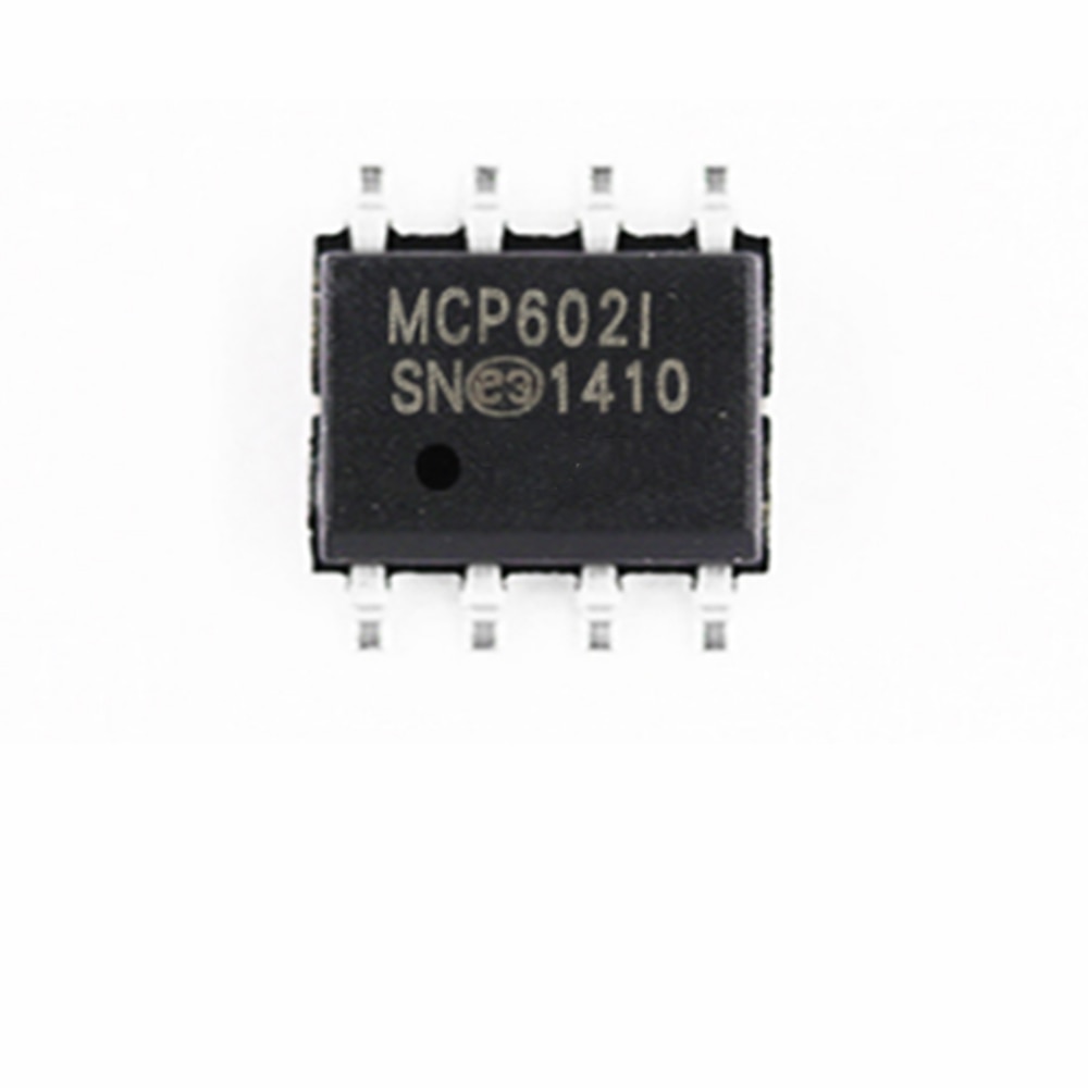 10pcs/lot MCP602-I/SN SOP-8 MCP602I/SN 2.7V to 6.0V Single Supply CMOS Op Amps