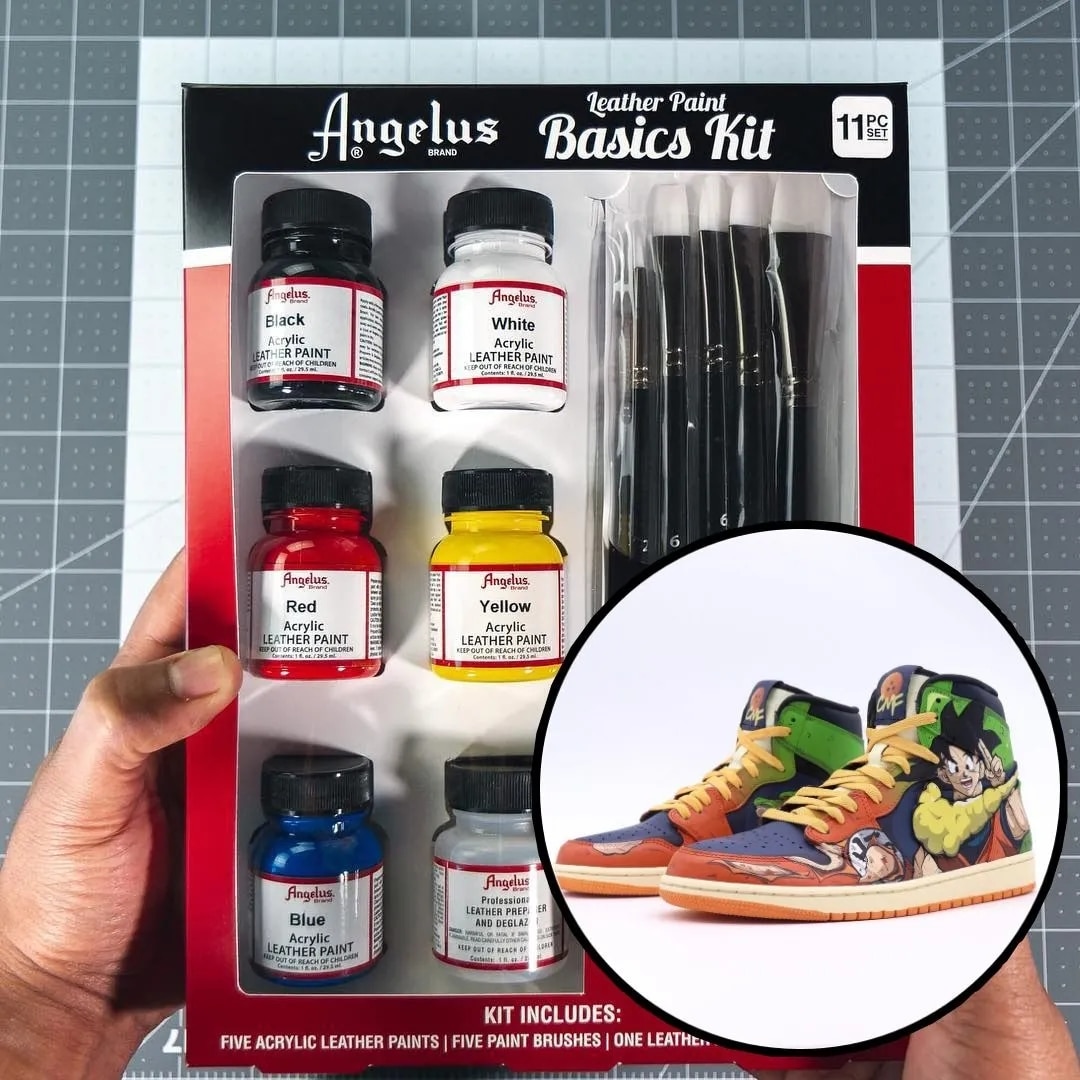 Angelus Hand Painted Graffiti Bag Shoes Leather Changed Custom-made Paint Without Fading 12.5ML Set Acrylic Paint Handmade Shoe