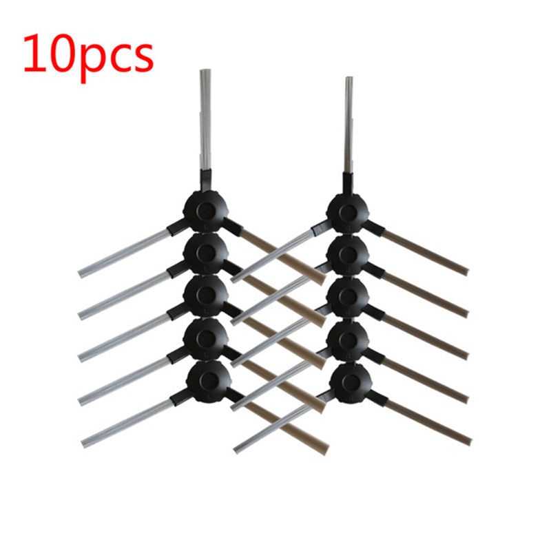 10pcs Vacuum Cleaner Side Brush for Redmond RV-R150 RV-R300 RV-R350 RV-R450 RV-R500 Robotic Vacuum Cleaner Parts Accessories