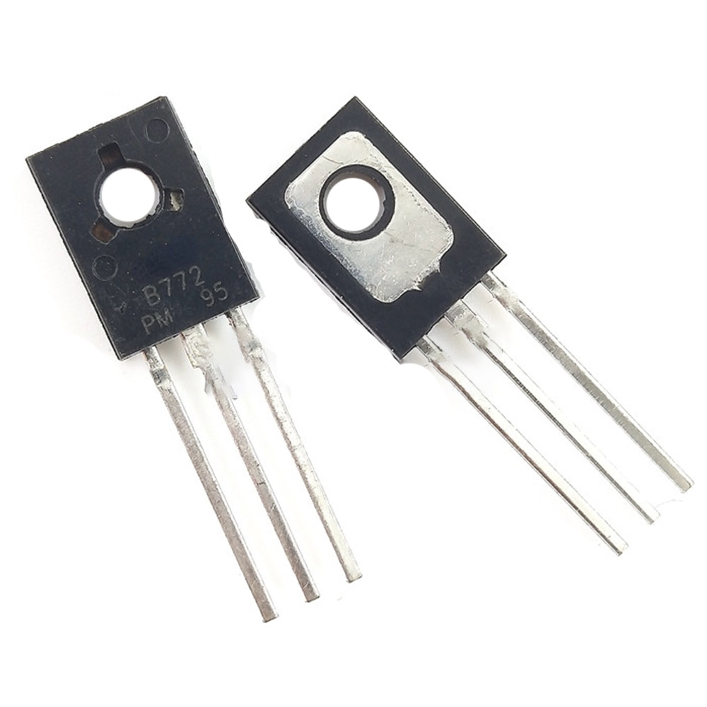 50pcs/lot B772 2SB772 PNP SILICON POWER TRANSISTOR TO-126