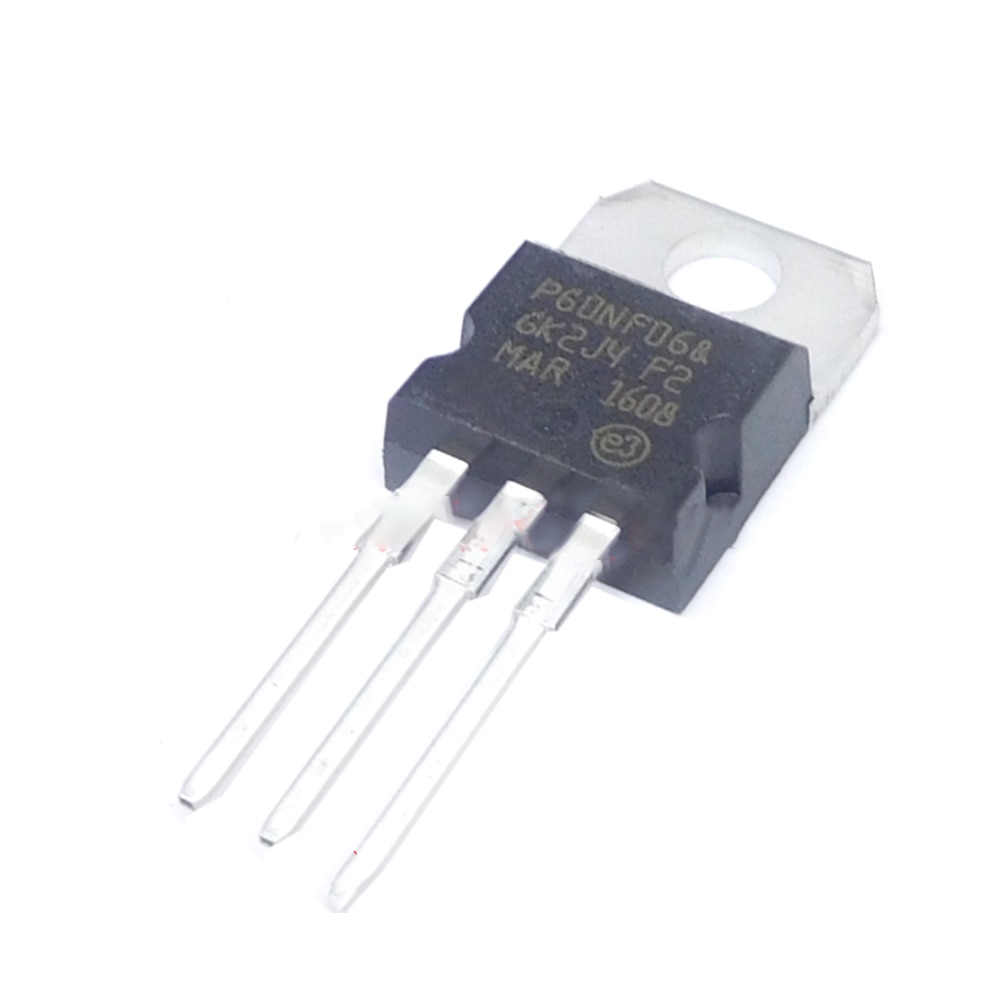 10PCS STP60NF06 TO220 P60NF06 TO-220 STP60NF06L 60NF06 Power MOSFET