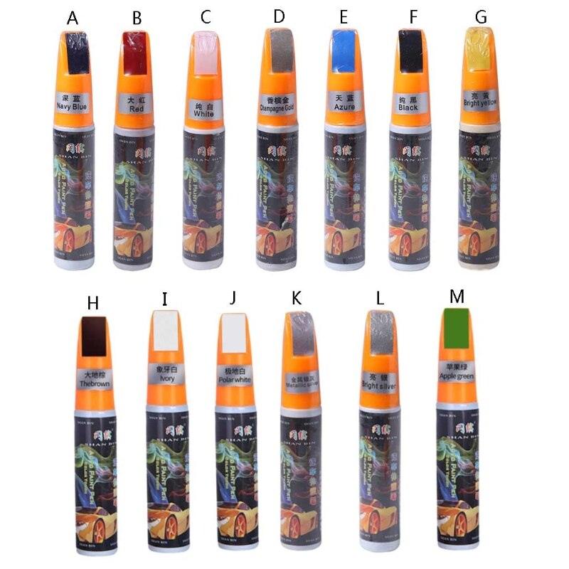 Auto Scratch Repair Coat Agent Touch Up Paint Pen Marker Care Maintenance Clear Remover Mending Fill Permanent Universal