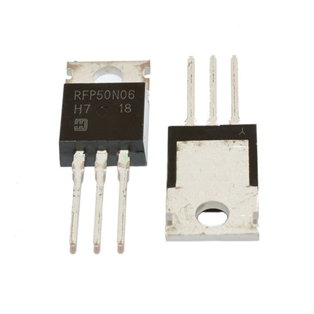 10pcs RFP50N06 TO-220 P50N06 TO220 50N06 50A, 60V, 0.022 Ohm, N-Channel Power MOSFETs