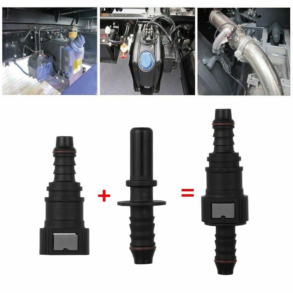 2 Set Car Fuel Line Hose Coupler Quick Release Connector Pipe Connector Quick Connect 100% Brand Durable New