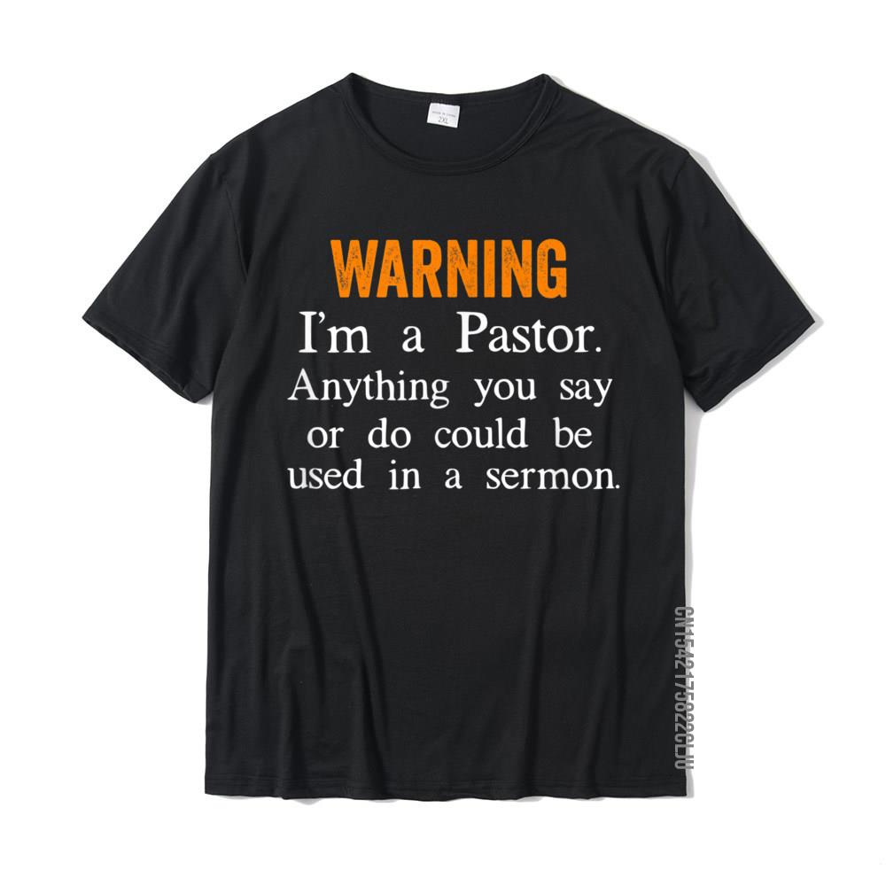 Funny Pastor Sermon Minister Christian Appreciation Gift T-Shirt T Shirt Tops Tees On Sale Cotton Comfortable Unique Men's