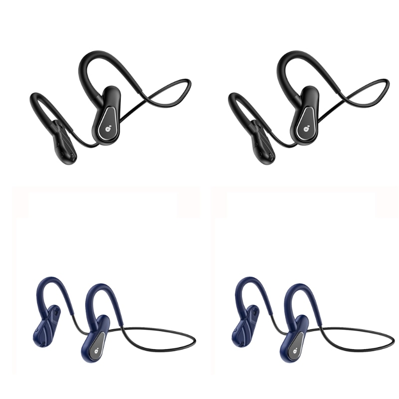 R58A Wireless Stereo Bone Conduction Bluetooth-compatible Headset Noise-Canceling Mic