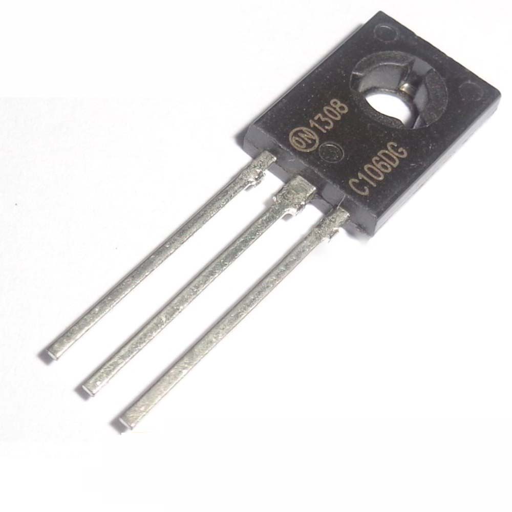 10PCS C106DG TO126 C106 TO-126 C106D 2SC106 Sensitive Gate Silicon Controlled Rectifiers