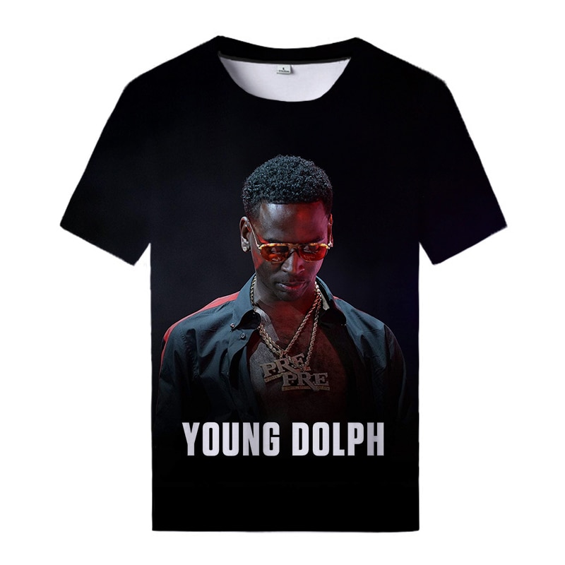 Hip Hop Cool Tops 2021 RIp Young Dolph T-shirt Singer 3D Print Sport T-shirt Summer Harajuku Streetwear Tops