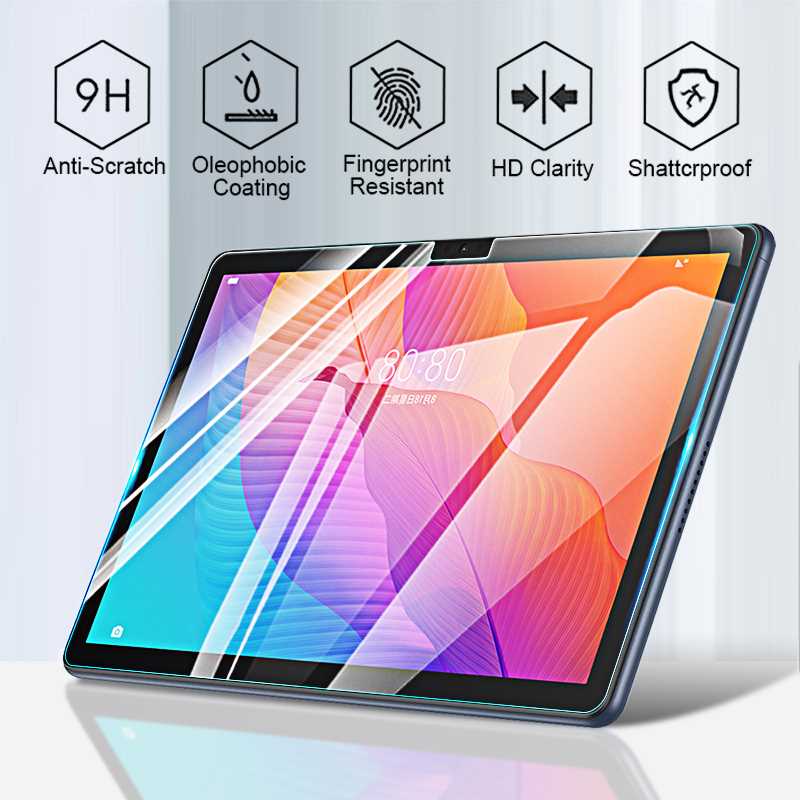Anti-Burst Protective Tempered Glass For Lenovo Tab M10 FHD REL Plus HD Gen 2 E10 Screen Protector