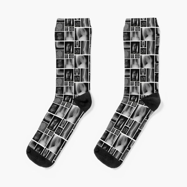 Trapped In My y X Ray Crew Socks Best Winter Unisex Women Cartoon Cotton Cute Funny Sports Pattern Autumn Mens Comfortable