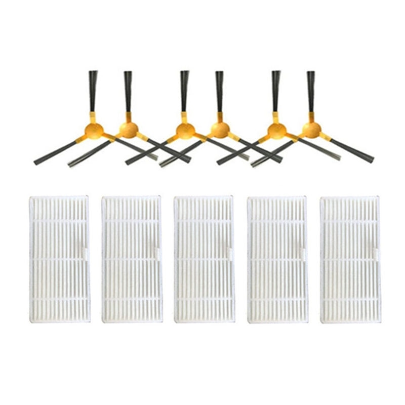 Vacuum Cleaner Side Brush HEPA Filters for Haier QT42W TAB-HTH00H Robotic Vacuum Cleaner Parts Accessories