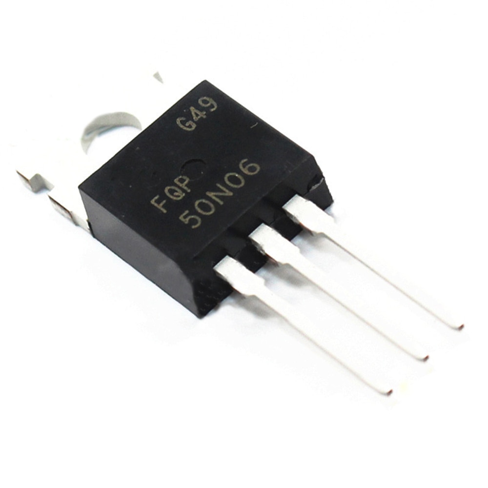100pcs FQP50N06 50N06 SFP50N06 TO-220 60V N-Channel MOSFET