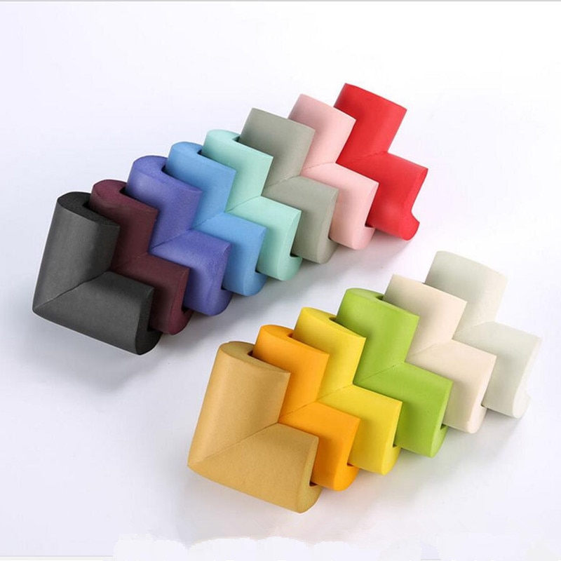 8Pcs Children Protection Corner Baby Safety Edge Guards Edge Soft Table Desk Children Safety Corner Guards 55*55mm