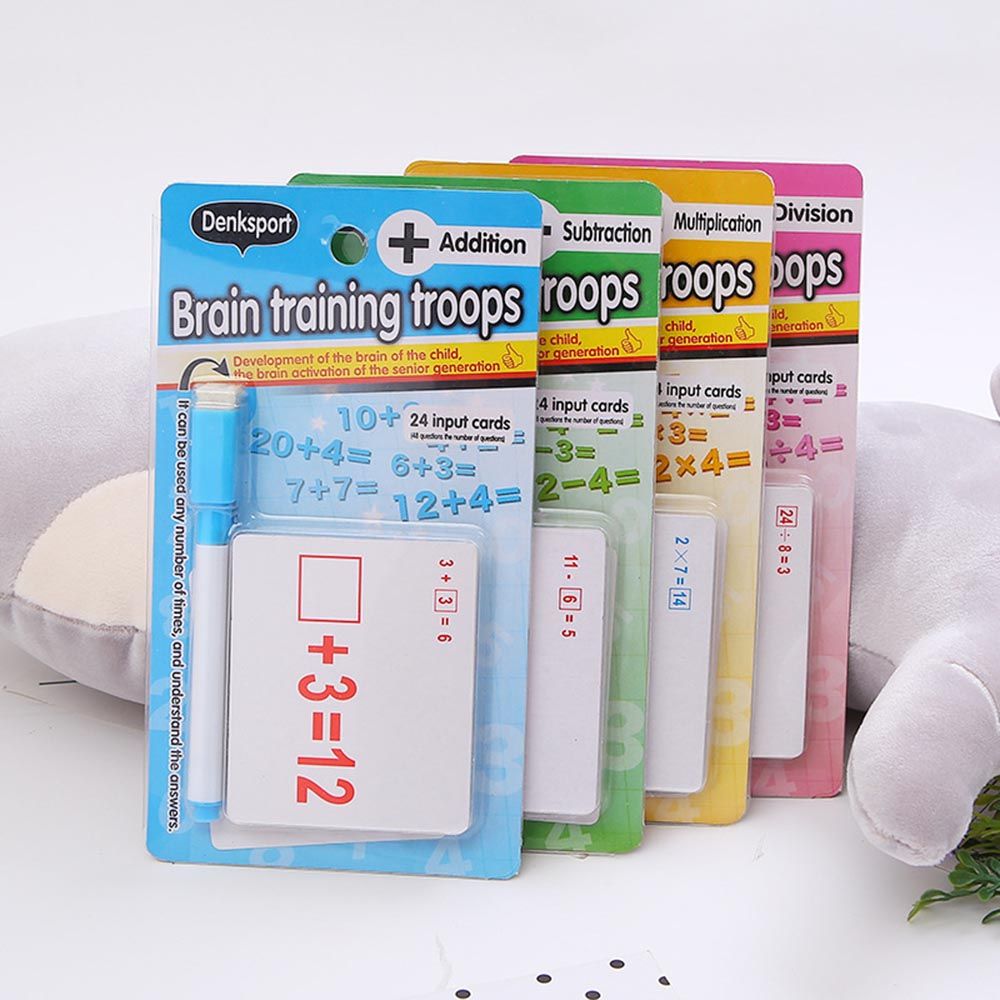 Baby Table Game Children Gifts Educational Supplies Education Toys Learning Card Montessori Toy Kids Cognition Card