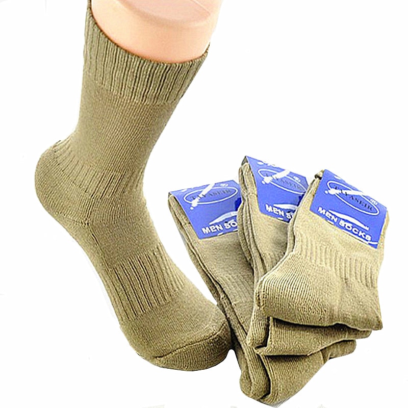 5 Pairs Nordic Sport Military happy Socks Men Trekking Climbing Stockings Men's Compression Sock Cotton Army Long Socks For