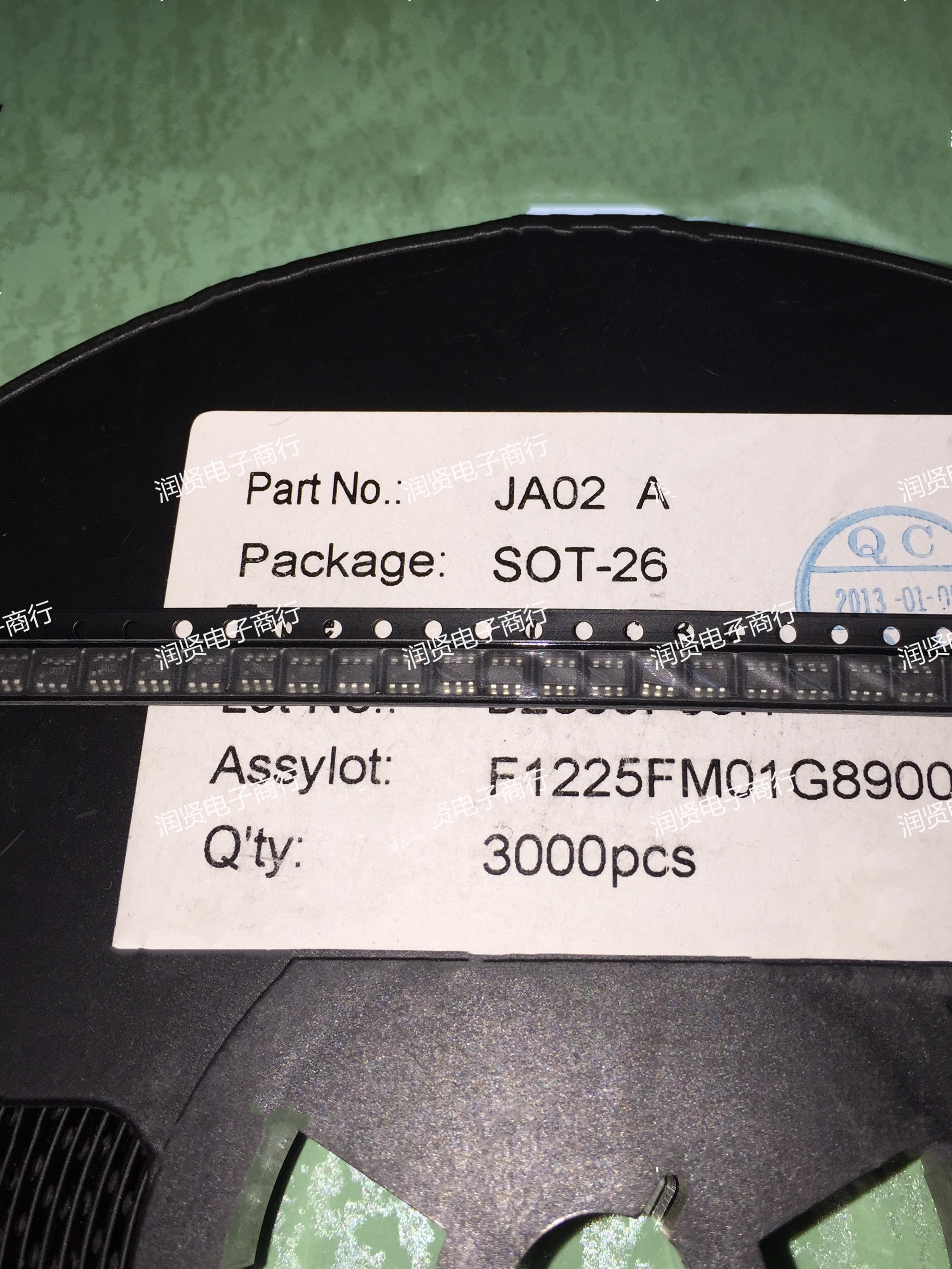 10PCS JA02A JA02 SOT23-6 Silk screen JA02 Brand new original