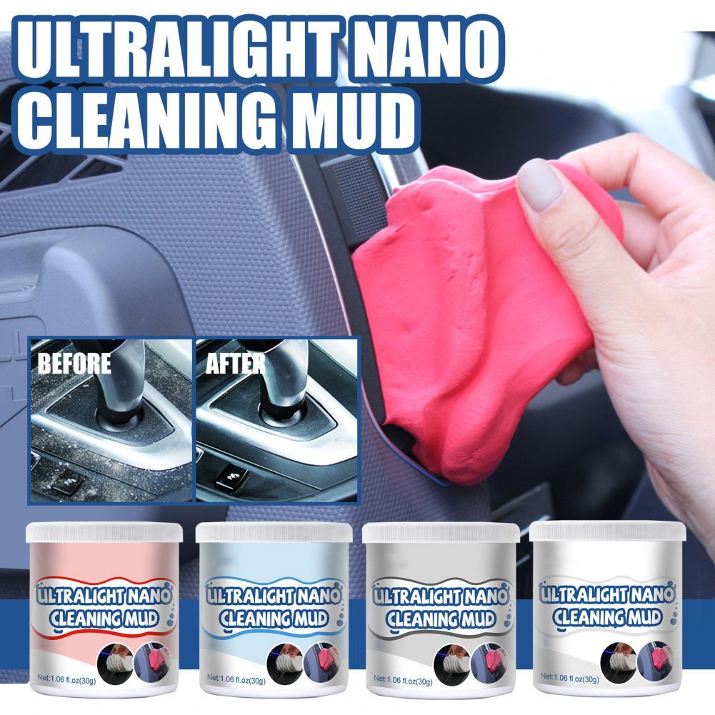 Portable 30g Practical Car Interior Cleaning Mud Flexible Car Wash Mud Reusable for Auto