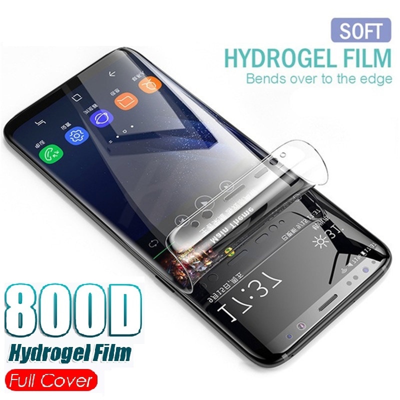 Protective Film On the For Samsung Galaxy A5 A7 A9 J2 J8 2018 A6 A8 J4 J6 Plus 2018 Hydrogel Film Screen Protector Film