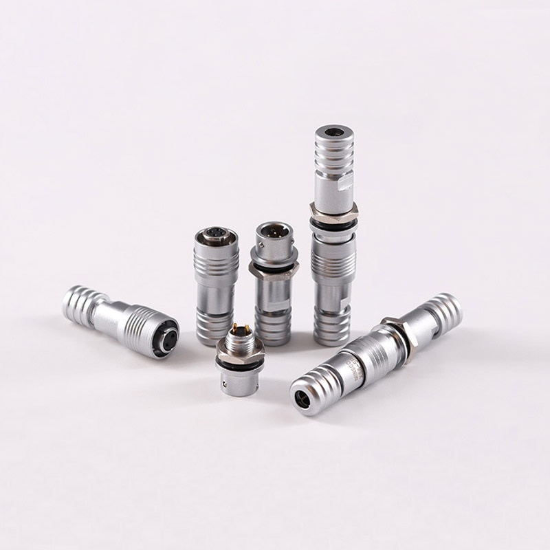 XS6 mini Aviation plug Socket 2Pin 3Pin 4Pin 5Pin 6mm Flange quick plug connector Push-pull docking connectors angle