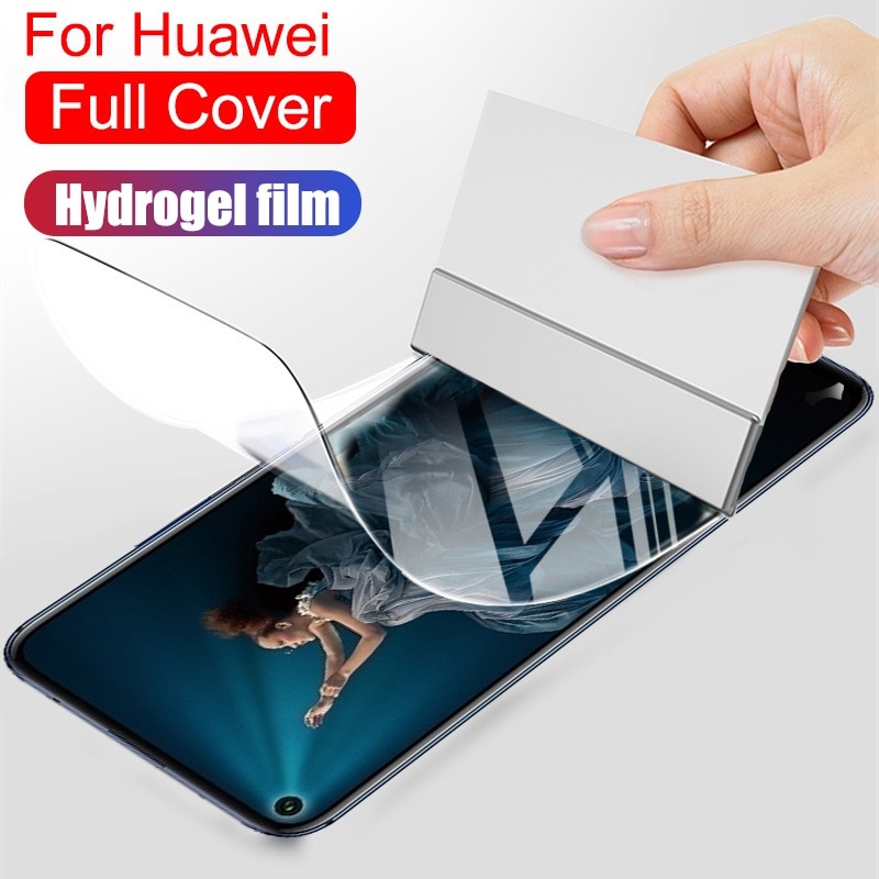 Hydrogel Film for Honor 10 lite 20 pro 10i X 30 9 P40 view 20 Screen Protector Film for Huawei Honor 8X 9a 10X 20s Film