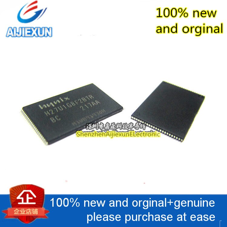 5Pcs 100% New and original H27U1G8F2BTR-BC NAND FLASH 128MB TSOP48 H27U1G8F2BTR in st ock