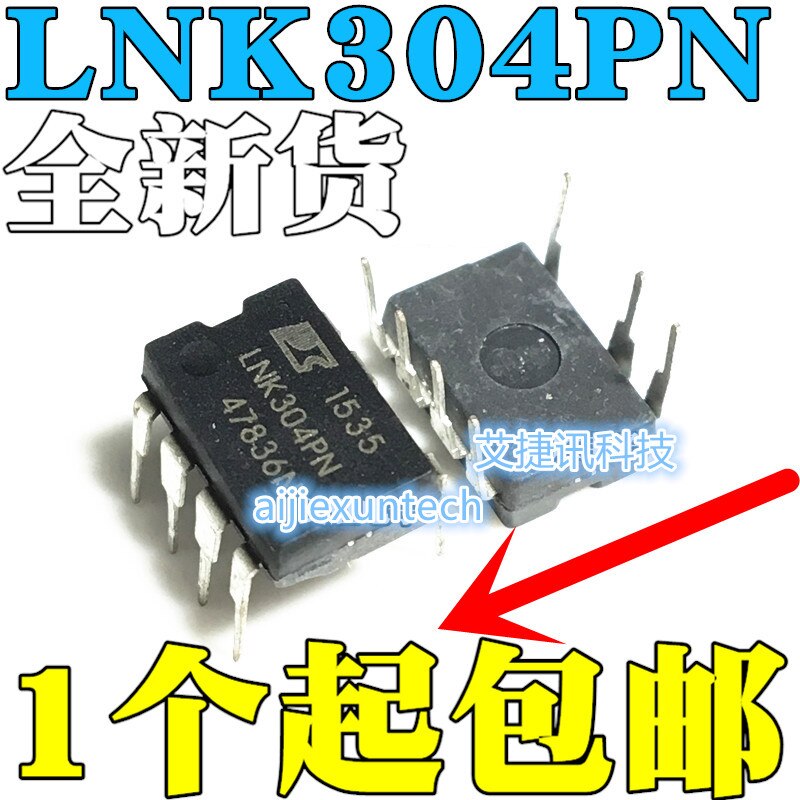 10Pcs 100% New and original LNK304 LNK304PN DIP7 large stock