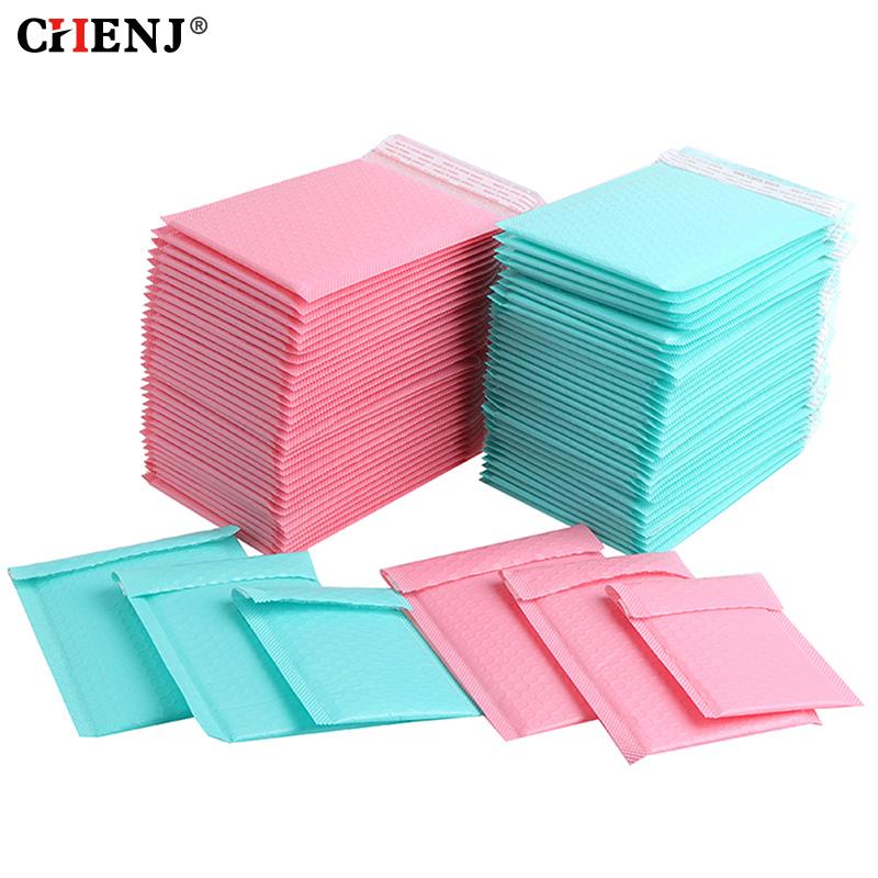 20pcs Bubble Mailers Pink Poly Bubble Mailer Self Seal Padded Envelopes Gift Bags Packaging Envelope Bags For Book