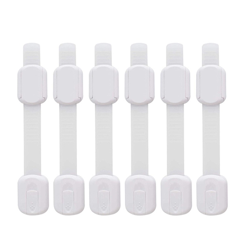5Pcs/lot Children Safety Lock Multifunctional Adjustable Anti Open Drawer Cabinet Refrigerator Toilet Locks Home Baby Protection