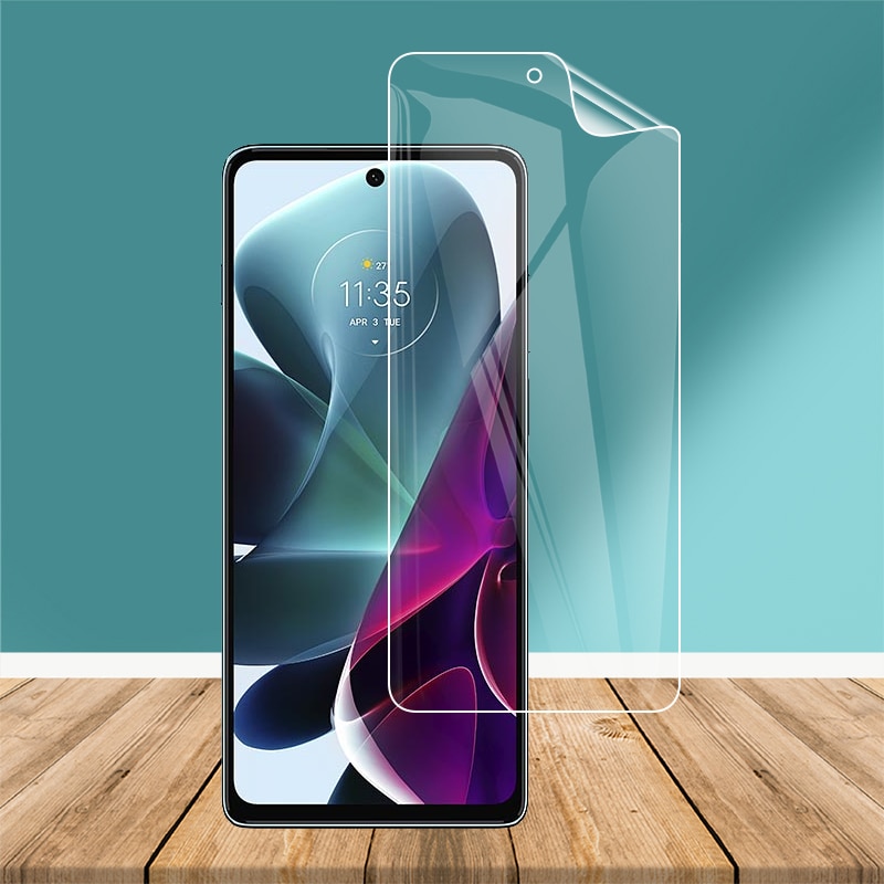 For Motorola Moto G200 G71 G51 5G G31 G41 Clear TPU / Matte Anti-Fingerprints Hydrogel Full Cover Soft Screen Protector Film