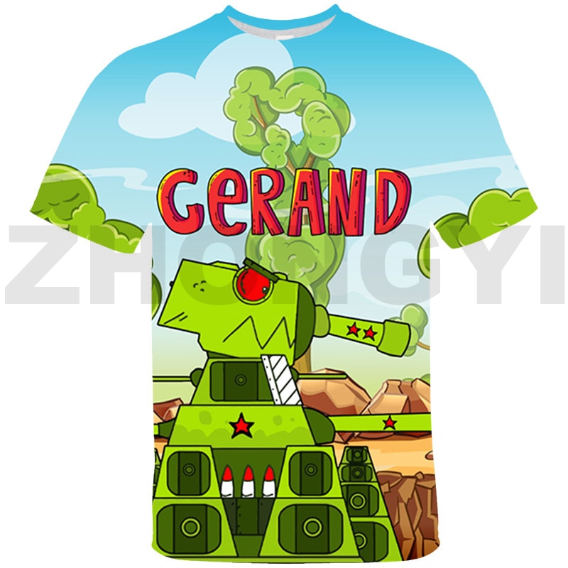 Hip Hop 3D Print Anime World of Tanks Tshirt War Thunder T Shirt Kids Shirt Streetwear Oversized Gerand Tanks Men Cloth Tops Tee