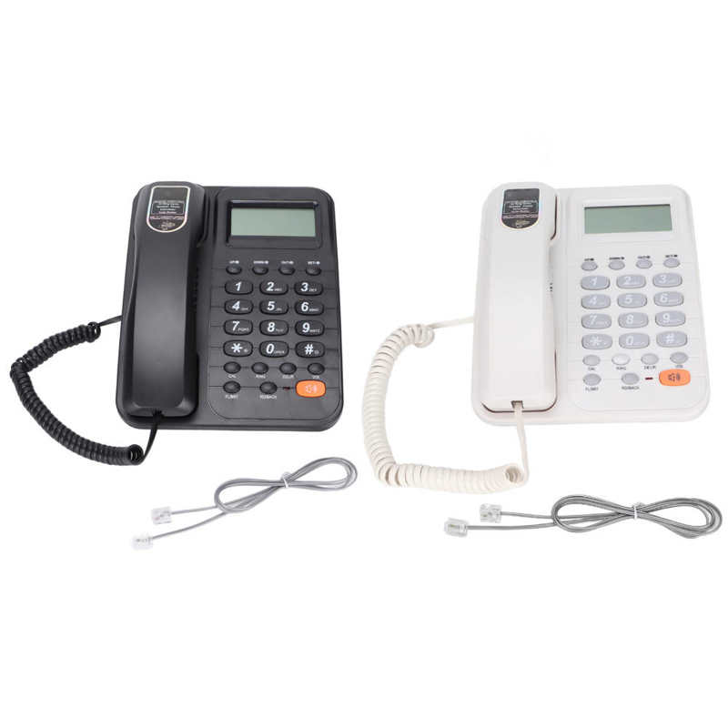 KX-T2029CID Office Phone Office Hotel Home Fixed Landline Support Free Battery Extension Interface Caller ID Phone