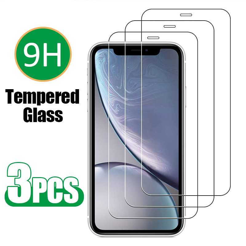 3Pcs HD Tempered Glass For LG G8 ThinQ G7 G6 Plus V60 5G V50 V40 Screen Protector Film