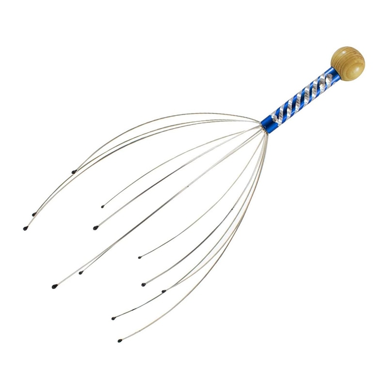 Head massage spider head masseur for relaxation therapy and stress relief