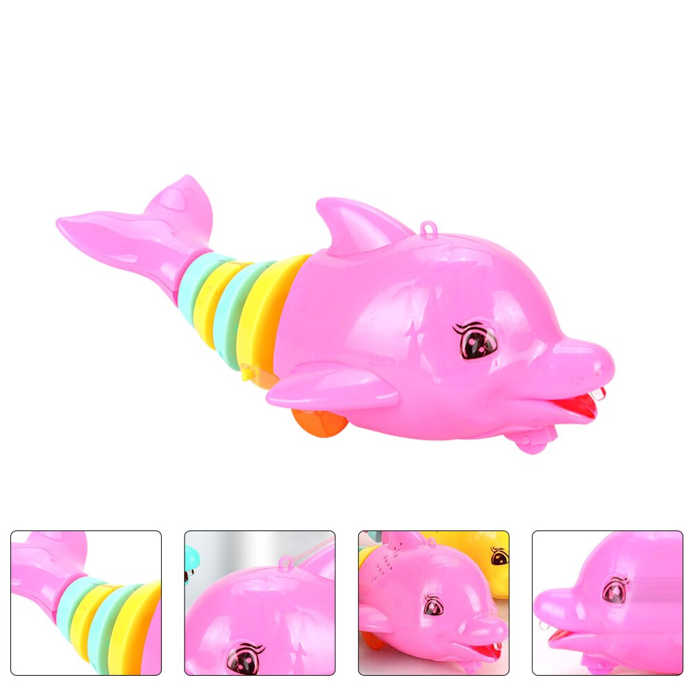 1Pc Children Swing Dolphin Light Plaything Electric (Random Color)